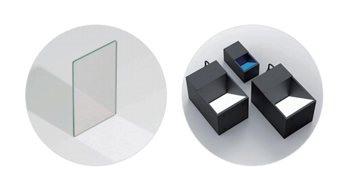 分光鏡和防塵鏡片 分光鏡和防塵鏡片