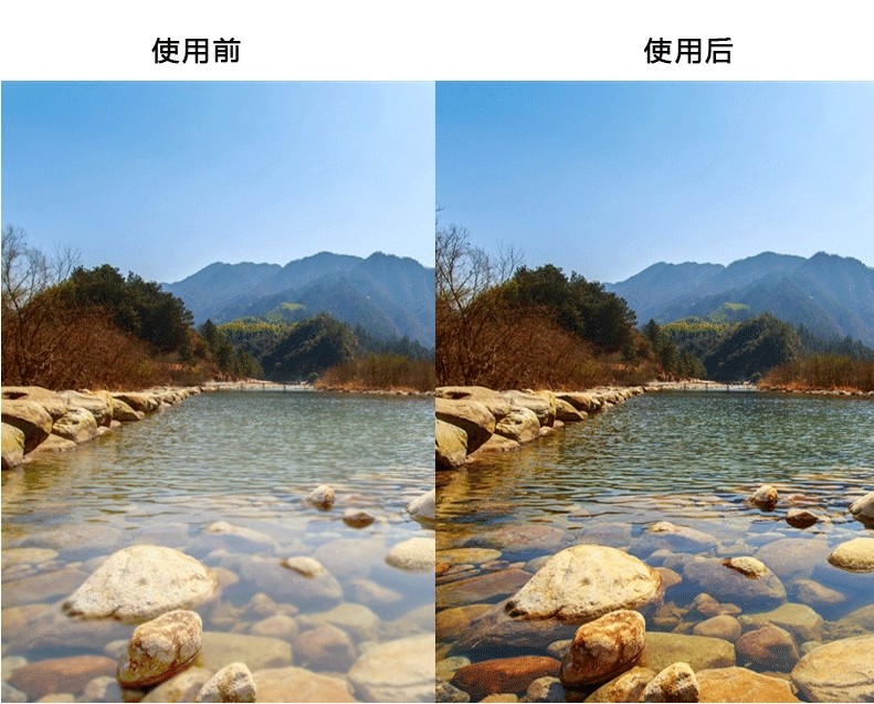 單反相機前偏振濾鏡效果 單反相機前偏振濾鏡效果