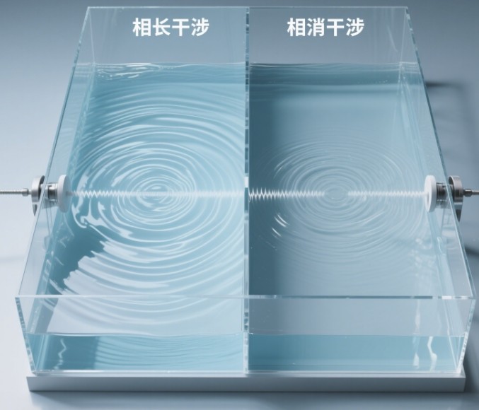 相長干涉與相消干涉對比 相長干涉與相消干涉對比